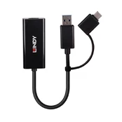 LINDY USB 3.2 Gen 1 Gigabit Ethernet Converter kaina