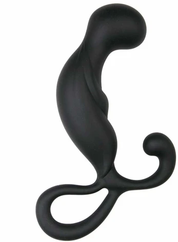 Nexus Revo Curved Prostate Massager Juodas - Ergonomic Silicone Device