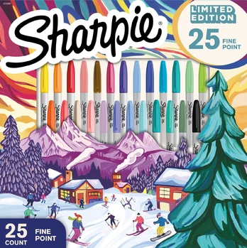 Marker Sharpie Fine 1,00mm Holiday Edition ass (25)