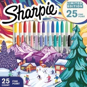 Marker Sharpie Fine 1,00mm Holiday Edition ass (25) kaina
