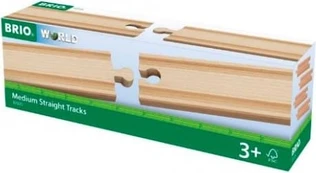 „Brio Medium“ tiesūs takeliai, 4 dalys (33335)