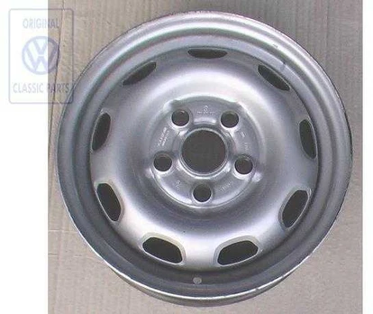 Vag T4 1991 1994 Chrominis Plieninis Ratas Originalus 701601027091