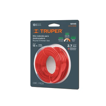 Truper apvalus pjovimo valas, 2.7 mm x 12 m