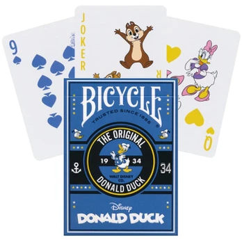 Bicycle Donald Duck kortos
