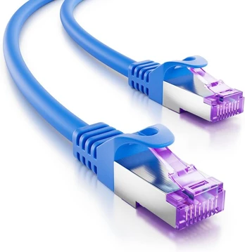 Deleycon Cat7 tinklo kabelis S-ftp Pimf, 2m, mėlynas