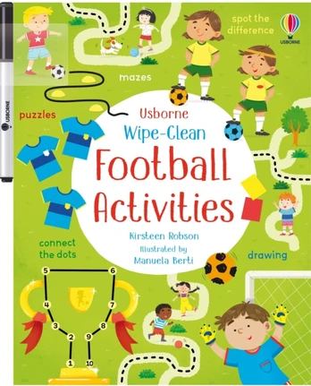 Wipe-Clean Football Activities
