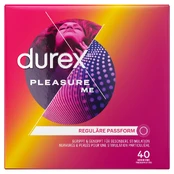 Durex Pleasure Me x 40 Prezervatyvai kaina