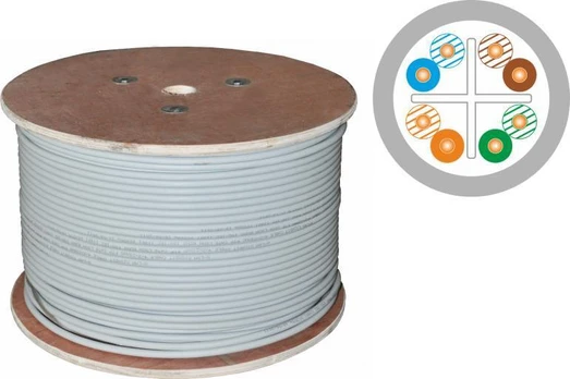 Alantec Alantec -Cable U / UTP cat.6 LSOH 4x2x23AWG Dca 500m