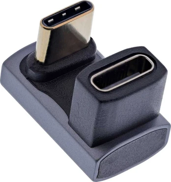 USB adapteris Manhattan USB-C - USB-C pilkas