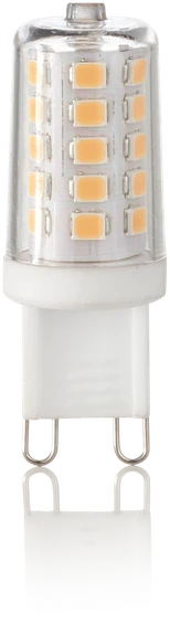 4W LED lemputė, G9, skaidri, 3000K, 305486