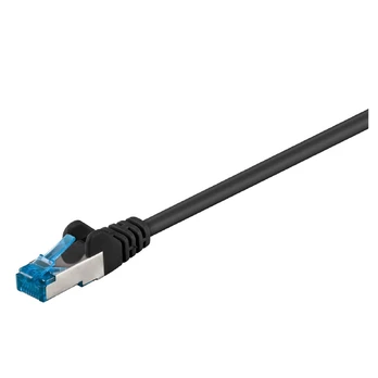 Goobay Kabelis LAN Patchcord CAT 6A S/FTP juoda 0,5m