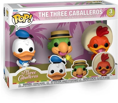 Funko POP 3 pack figures DisneyThe Three Caballeros