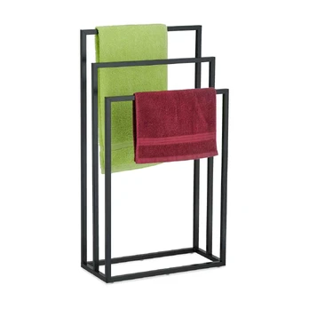 Kodustaar Rankšluosčių laikiklis, 82.5x46x21 cm, Juoda, Plienas