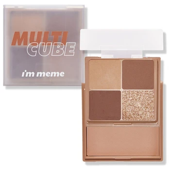I'M MEME Multi Cube Eyeshadow Šešėlių paletė, 07 Deep Chocolate Mousse