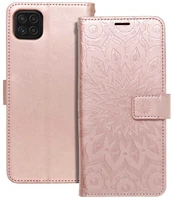 Dėklas Oem MEZZO Book case for SAMSUNG A22 5G mandala rose auksinis kaina