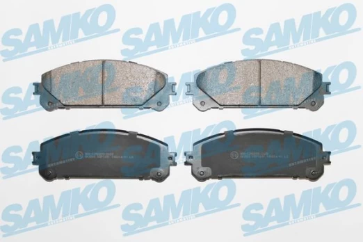 Stabdžių trinkelių rinkinys, diskinis stabdys SAMKO 5SP1691