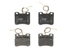 TRW GDB1031 Brake pad set kaina