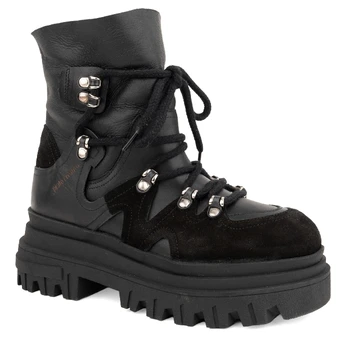 Aulinukai moterims, Juoda, Booties