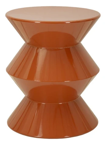 Šoninis staliukas Zag, Oranžinis
