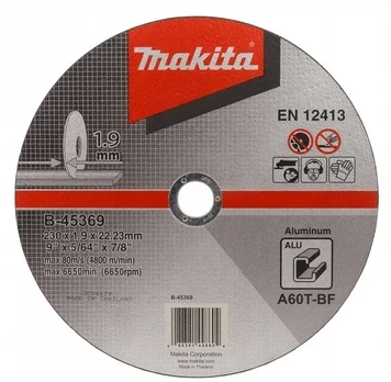 „Makita“ pjovimo diskas, skirtas aliuminiui, 230 × 1,9 mm