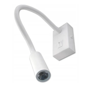 3W 4000K LED šviestuvas baltas