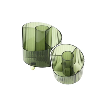 Lean School Supplies Organizer Office Transparent Žalias