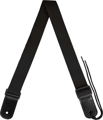 Diržas ukulelei Cascha Poly-Cotton juodas HH 2292