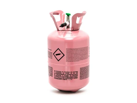 PartyDeco Helium tank, pink, 30 balloons