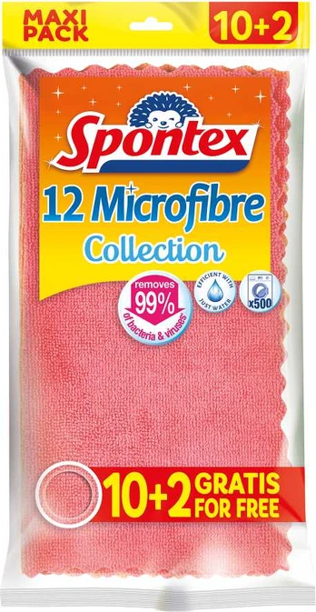 Spontex Spontex Ściereczki MF ECO 10+2 vnt 19700166...