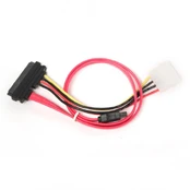 CABLE SATA-DATA + POWER/COMBO CC-SATA-C1 GEMBIRD kaina