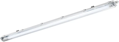2xT8 šviestuvas ATLANTIC, baltas, 120cm, be lempų, IP65