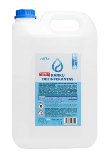 Dezinfekcinis rankų gelis, 5 l