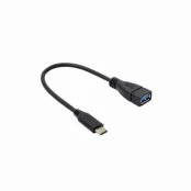 Sbox USB-F-TYPEC adapter USB A F. --  TYPE-C M. bulk kaina
