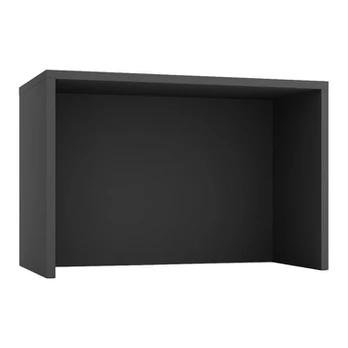 Virtuvės sala Cosmo Design Isabel, 127x85x80 cm, juoda