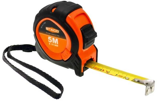 STACO magnetinė ruletė 5m x 19mm