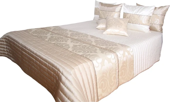 Lovatiesė Mariall NM37-B1, smėlio, 240 cm x 260 cm