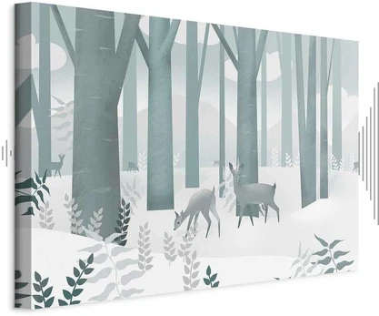 Artgeist Paveikslas - Fairy-Tale Forest (1 Part) Vertical - First Variant