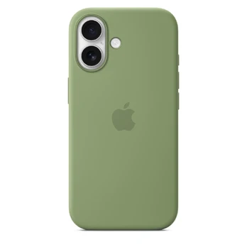 Dėklas Apple iPhone 17 Silicone Case with MagSafe Light Moss