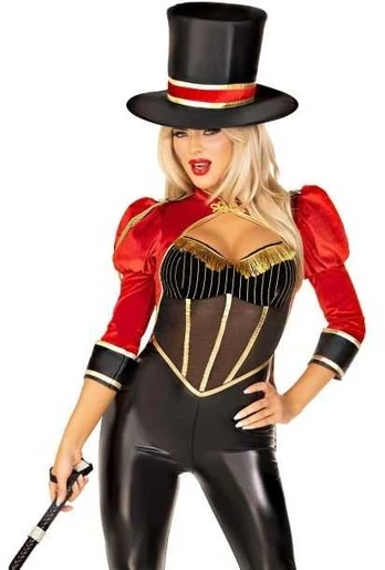Leg Avenue Europe Circus Ringmaster Diva kostume
