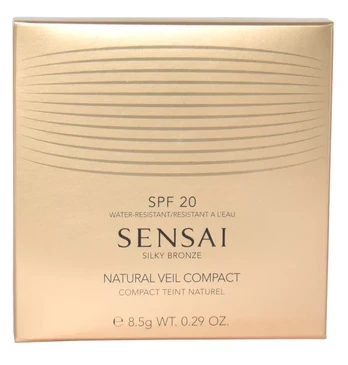 Sensai Silky Bronze Natural Veil Compact Sc02 Natural Spf 20 8, 8,5g