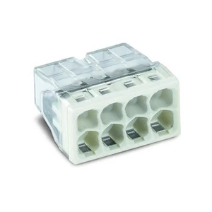 Laidų jungė Wago 2273-208, 450 V, balta, 5 vnt.