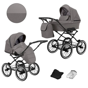 Universalus vežimėlis Romantic Kunert 2in1 Gray ECO