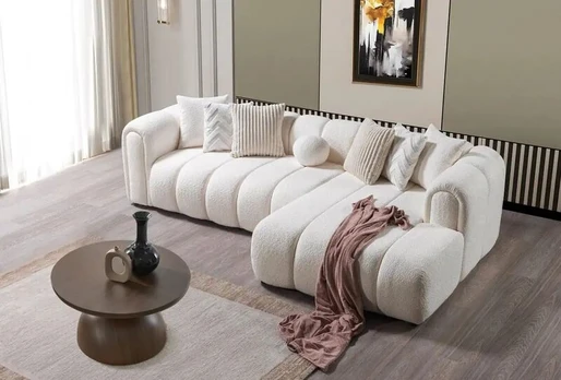 Sofa N-Line Right, balta