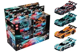 Pull & Speed Ronin Racers Assorted Vehicles (Display Box of 12)