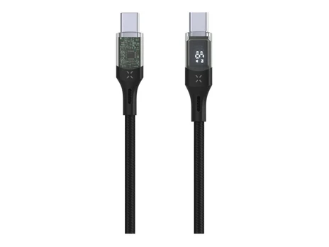 USB-C kabelis Fixed FIXDD-CC2-BK, 2 m, USB 2.0, 100 W