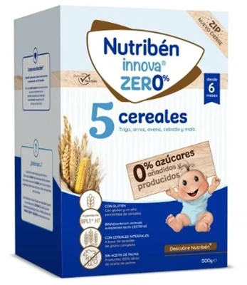 Nutribén Innova 5 Cereals 0% 1 Pack 500g