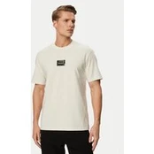 HUGO Marškinėliai Dumeon 50557445 Kreminė Regular Fit
