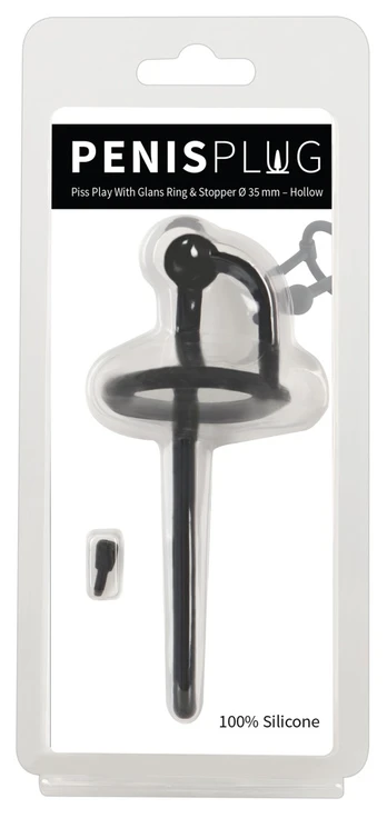 Penisplug Penis plug Piss Play with Stop šlaplės stimuliatorius