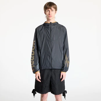 Reebok Wind Run Jacket Washed Black/ Grey 3 - Dydis M (RMVL007C99FAB0011009 Striukės)