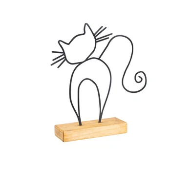 Dekoratyvinė figūrėlė Cat Black